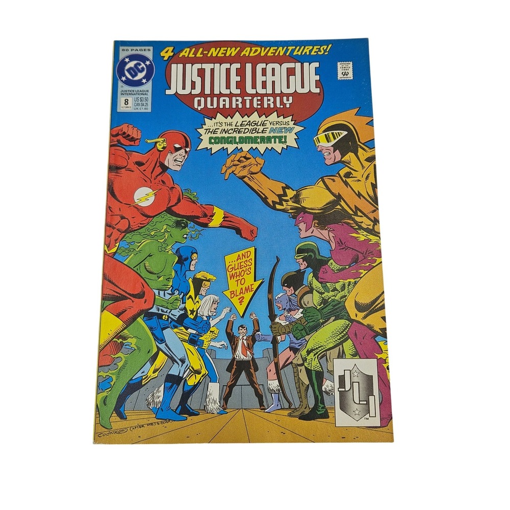 Justice League Quarterly Comic‎ Book Autumn 92 Issue 8 DC Comics